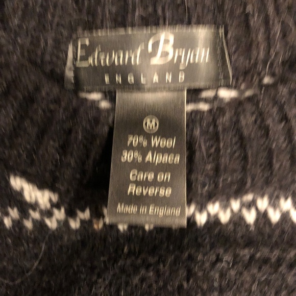 Edmond Bryan Wool / Alpaca Sweater circa 2000 - Picture 3 of 3